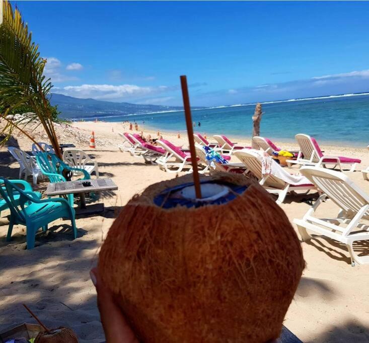 Palmae De Boucan Canot T2 St-Gilles A 200M De La Plage 圣吉尔莱班 外观 照片